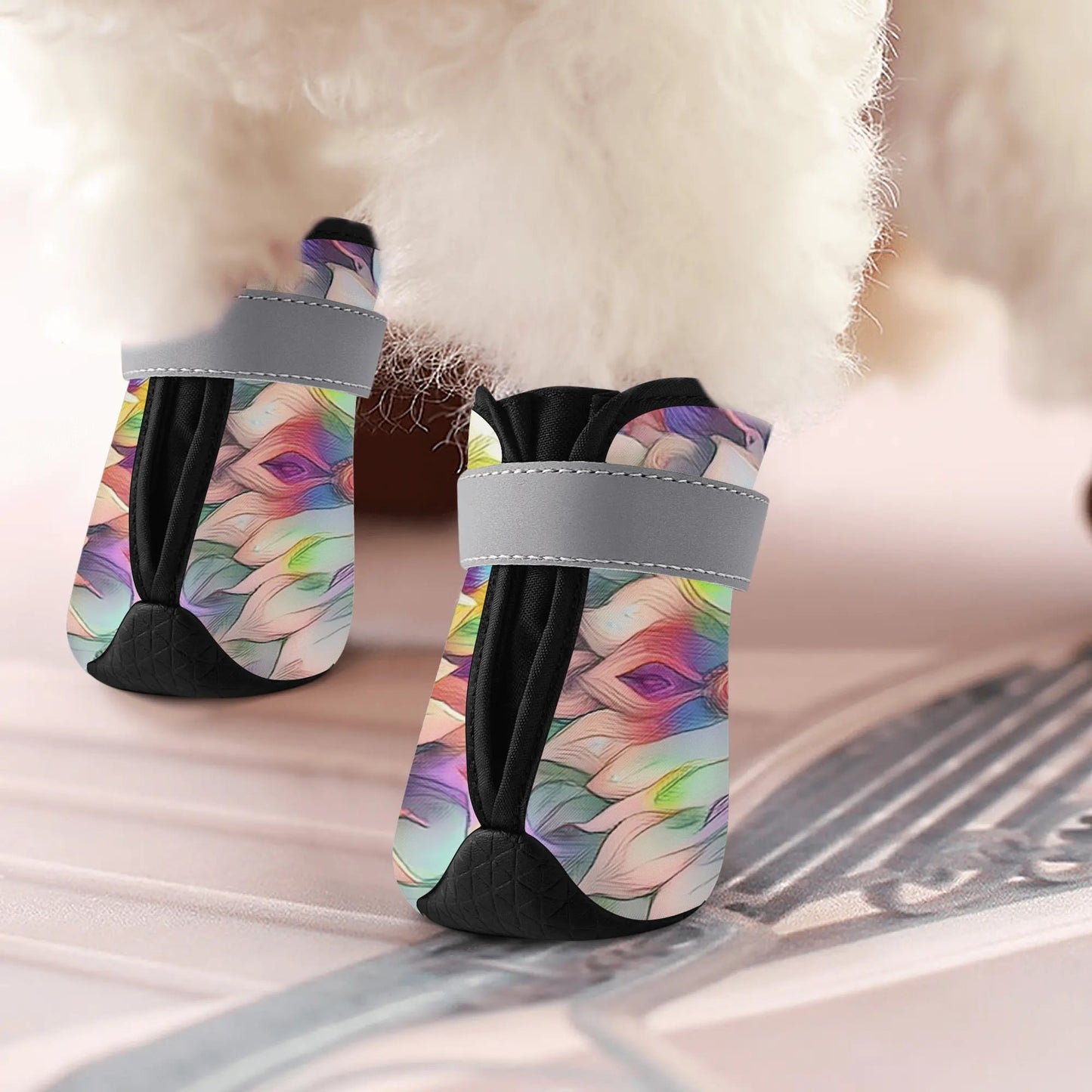 Color-Dala Non Slip Dog Socks