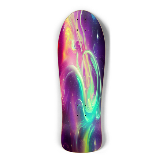 Glow in the Dark Retro Custom Skateboard