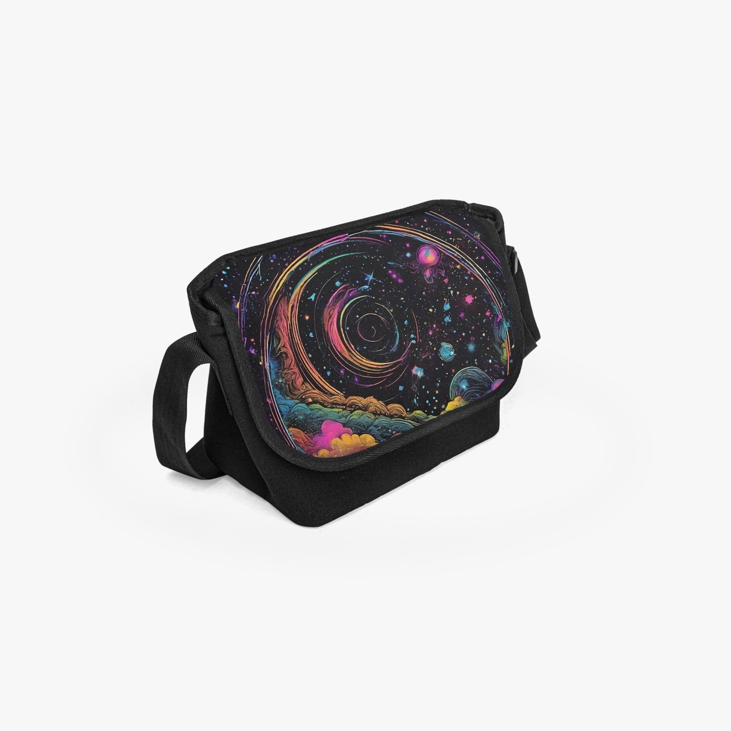 Psychedelic Space 2 Messenger Bag