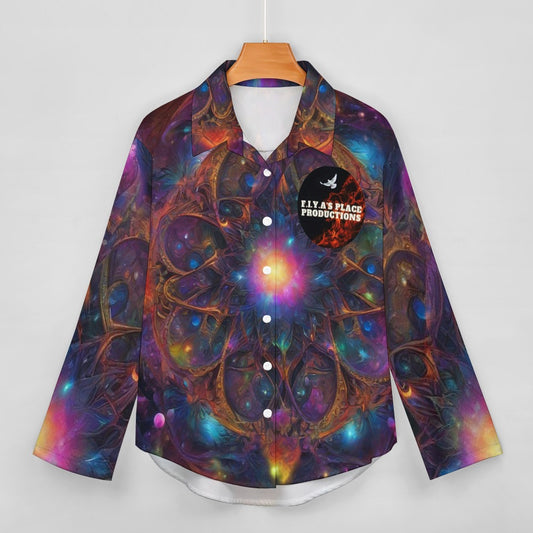 FIYAS PLACE PRODUCTION Cropped hem shirt