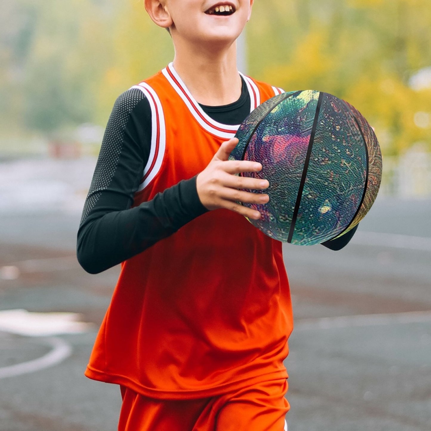 Imagine Basketball - Eight - Panel Printed