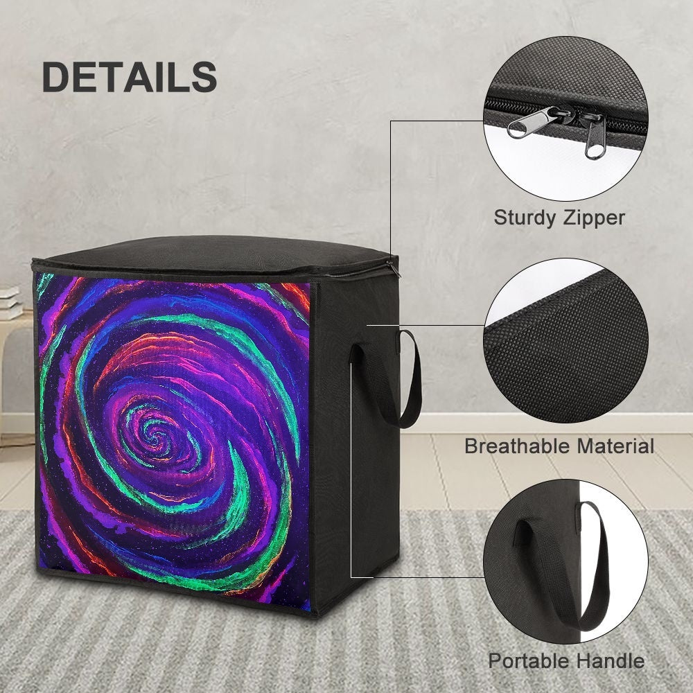 Galactic Whirlpool Storage Bag with Zipper