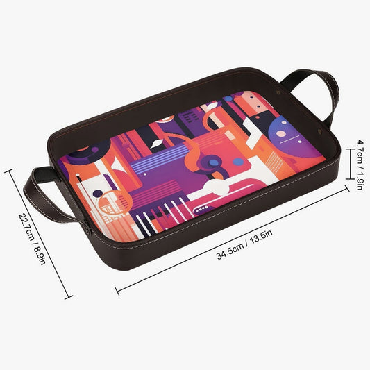 Musical Genius Leather Tray
