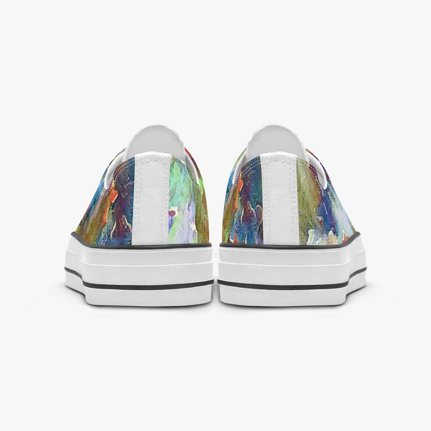 Space Storrm Low Canvas Shoes-White sole