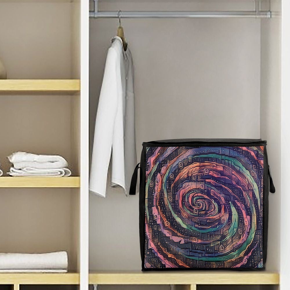 Galactic Whirlpool Storage Bag with Zipper