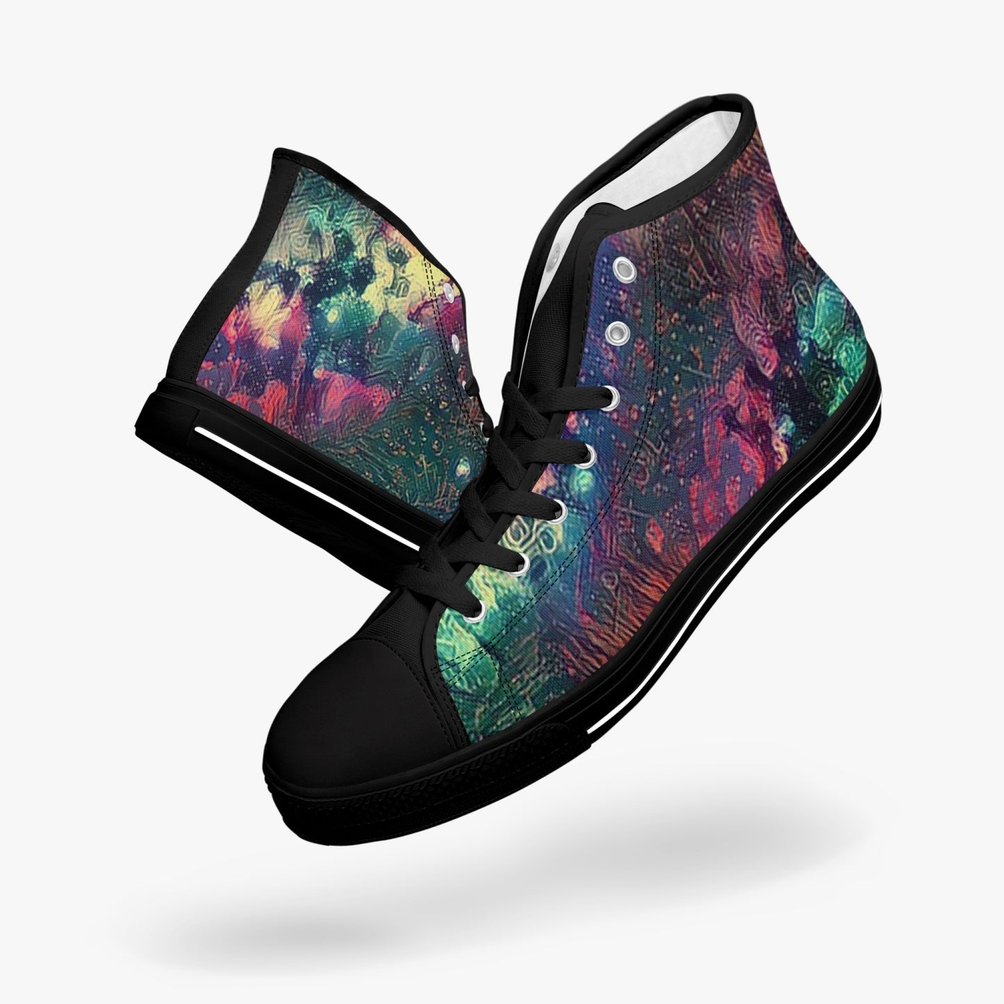 Imagined Light Adult High-Top Canvas Shoes