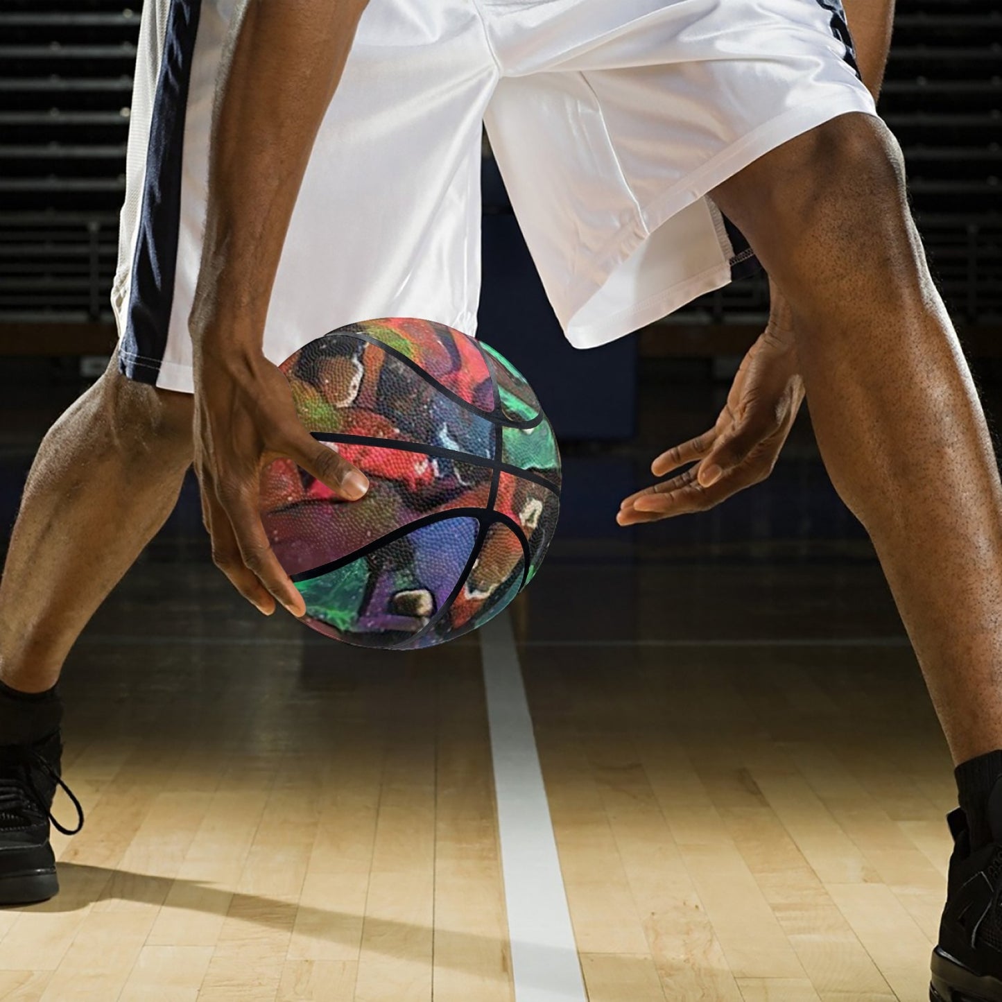 Space Storm Basketball - Eight - Panel Printed