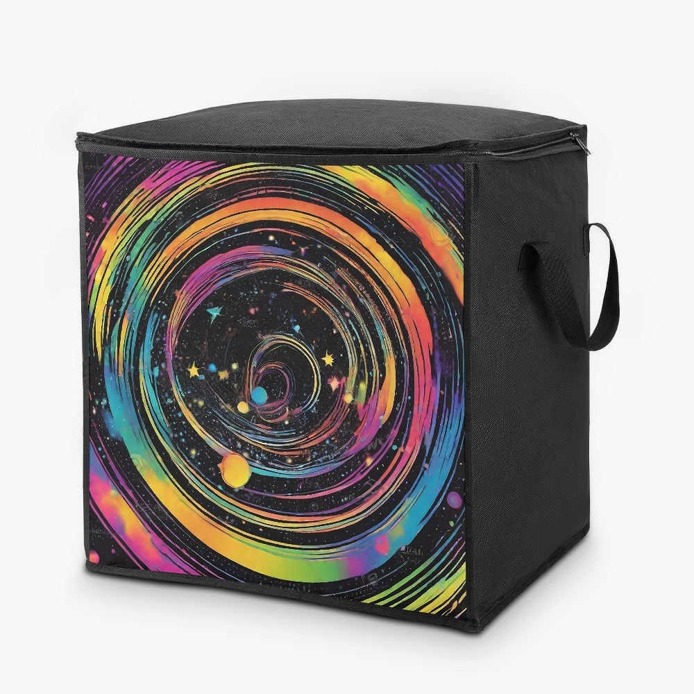 Psychedelic Space Storage Bag with Zipper