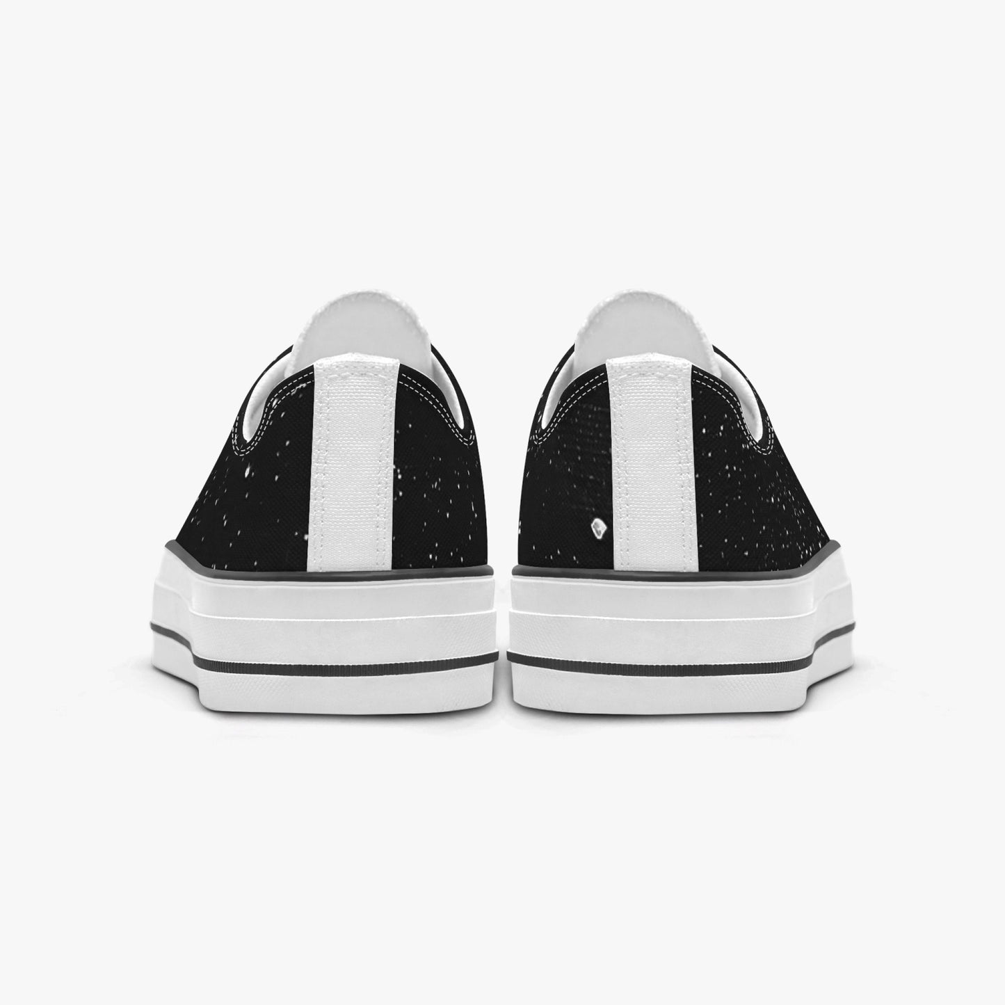 Brittany's Celestial Shoes Low Canvas Shoes-White sole