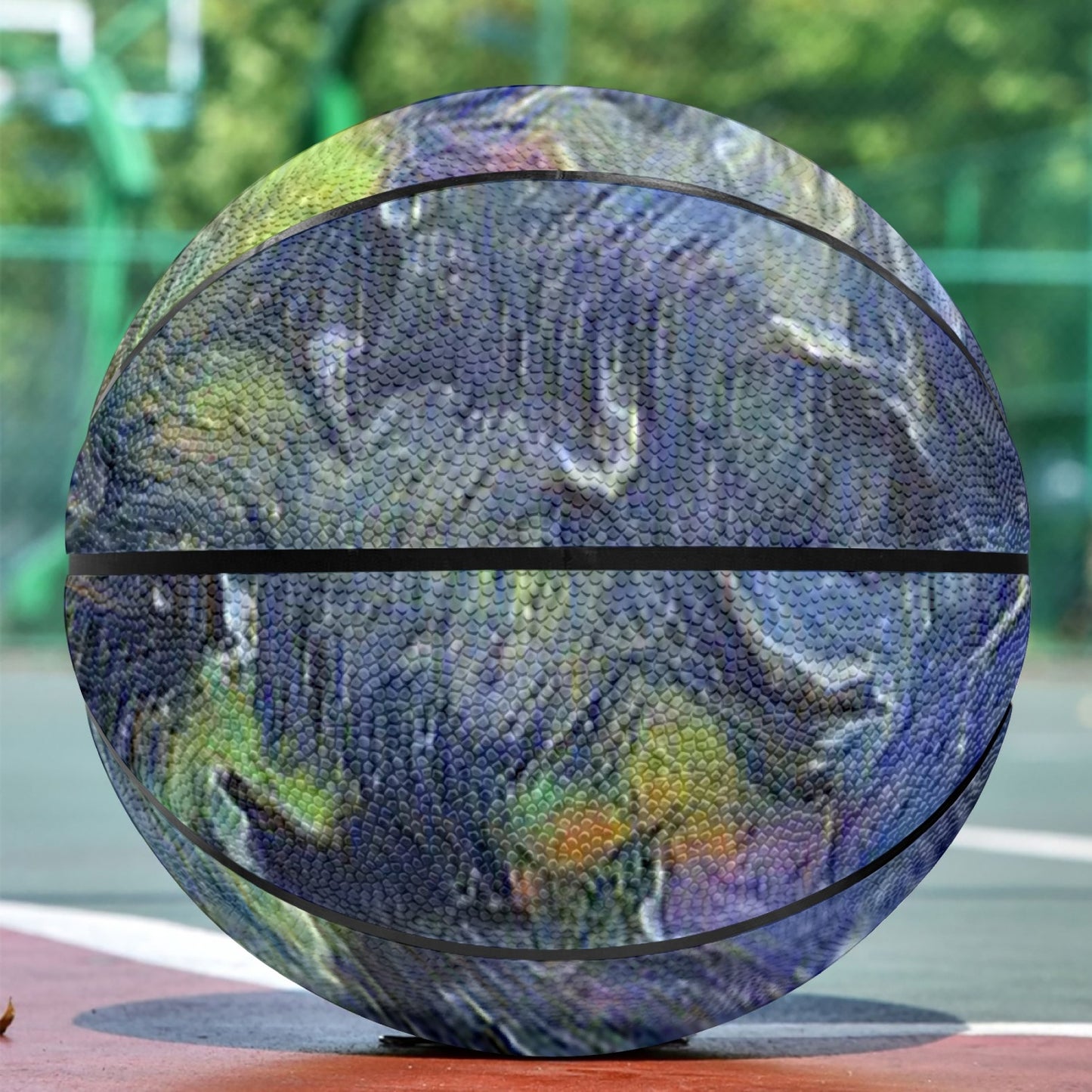 Space Storm Basketball - Eight - Panel Printed