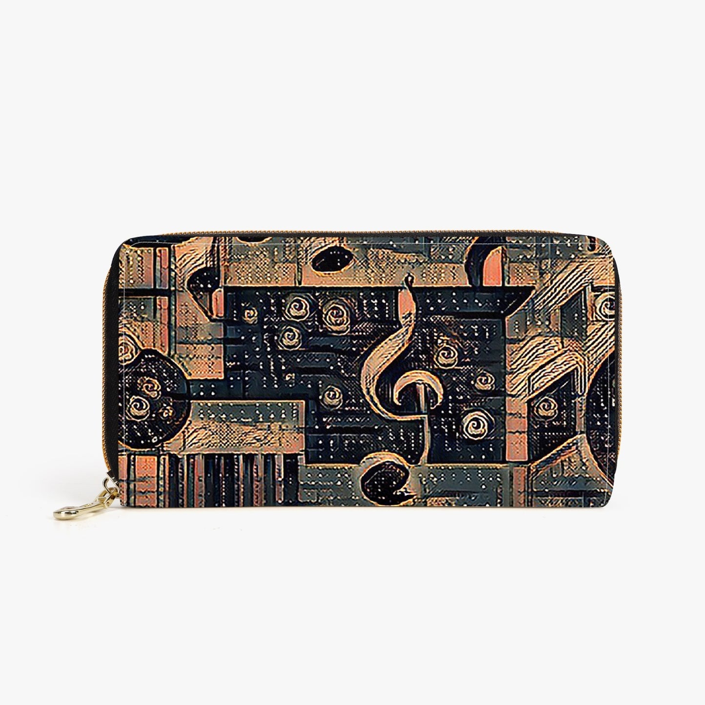 Musical Genius Long Type Zipper Purse