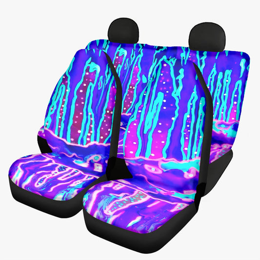 Mystic Cave Microfiber Car Seat Covers - 3Pcs