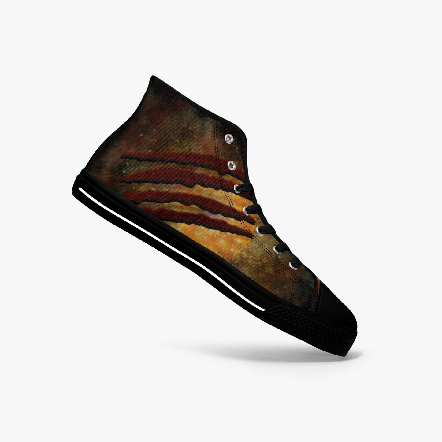 Deadpool/Wolverine High-top Canvas Shoes - Tongue Printable