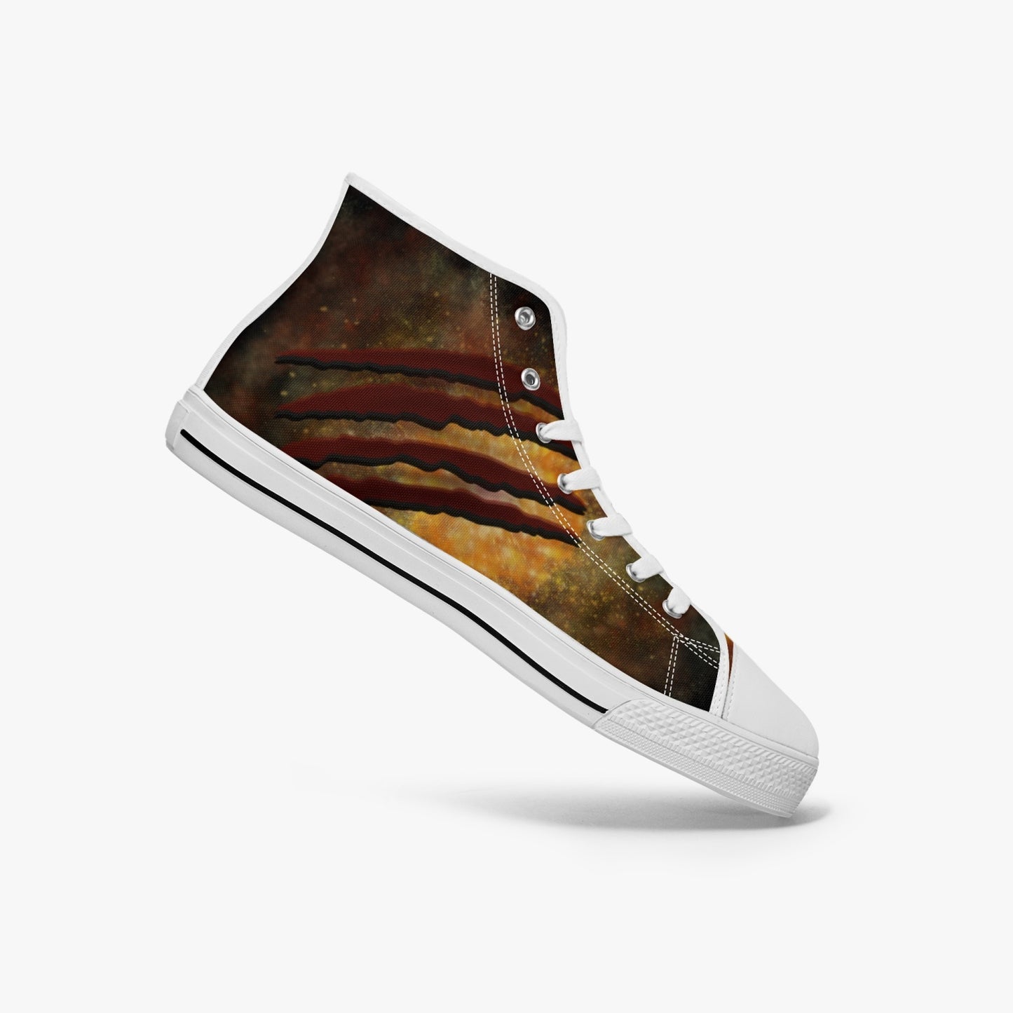 Deadpool/Wolverine High-top Canvas Shoes - Tongue Printable