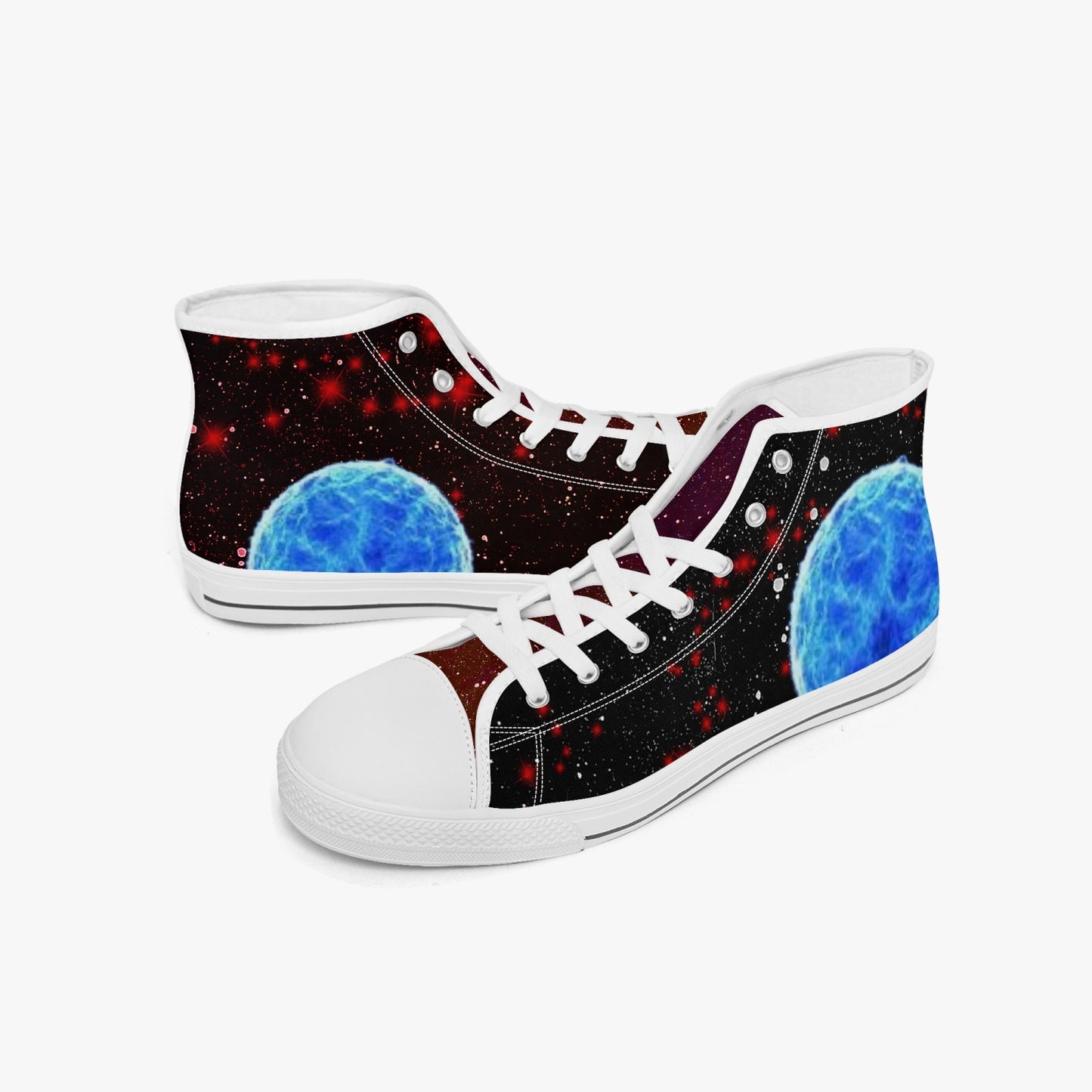 Matthews Blue Dwarf High-Top Converse Style Shoe