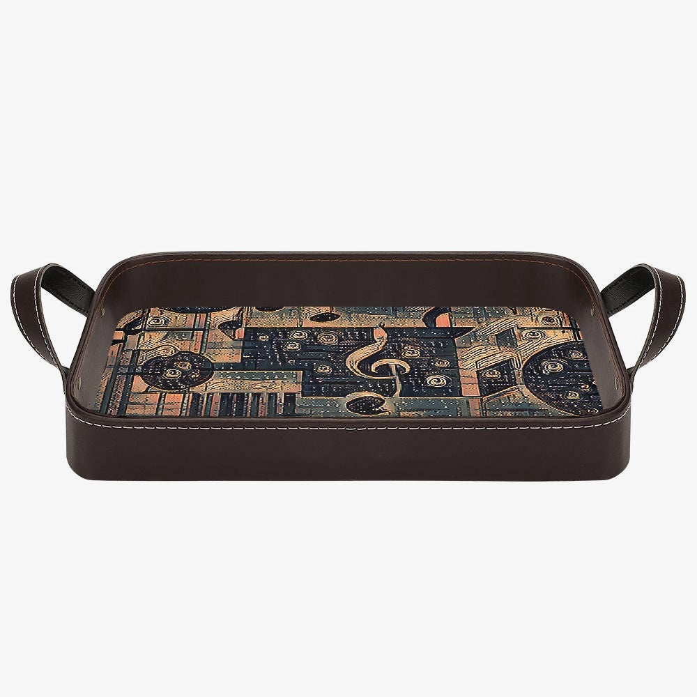 Musical Genius Leather Tray