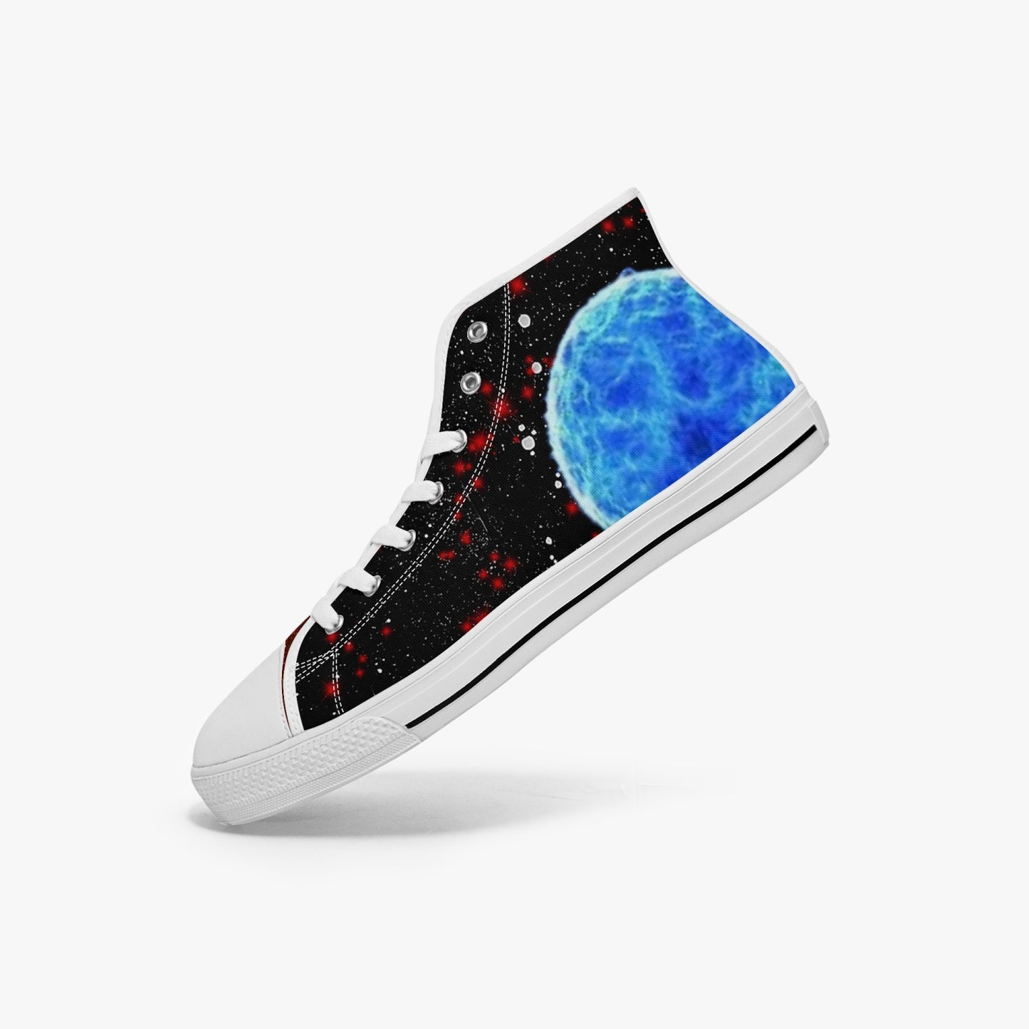 Matthews Blue Dwarf High-Top Converse Style Shoe