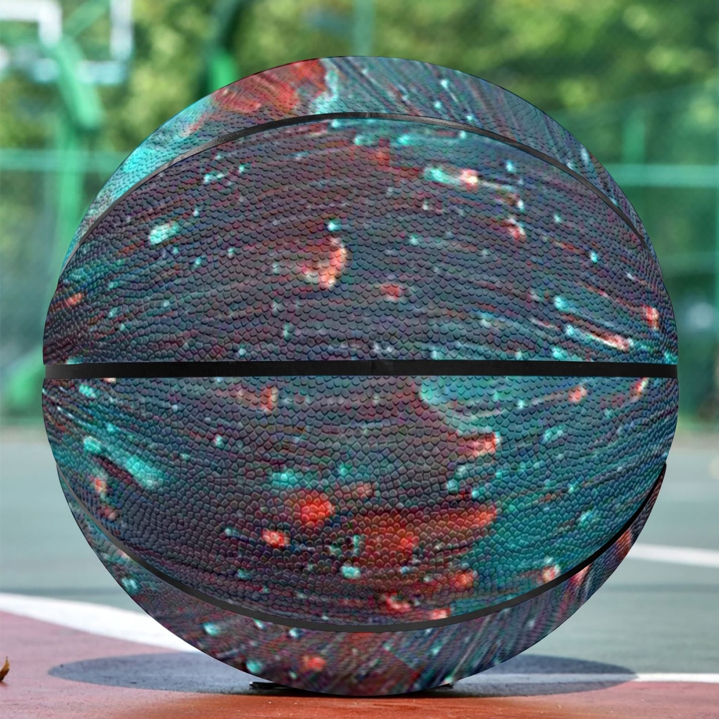 Galactic Explosion Basketball - Eight Panel Printed