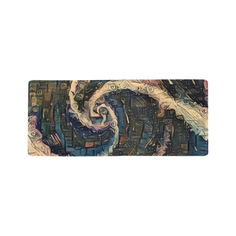 Galactic Sea Swirl Bifold Stylish Wallet