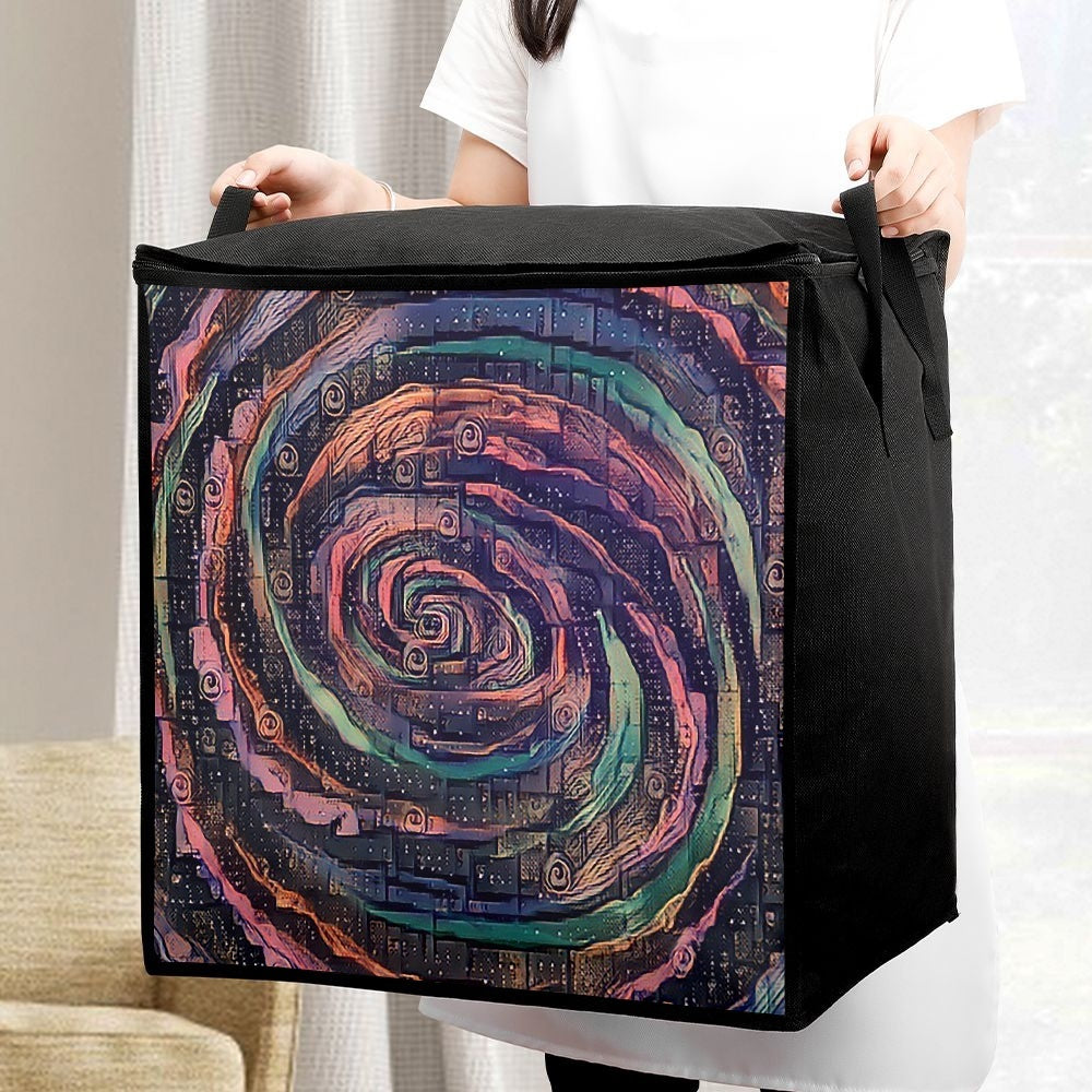 Galactic Whirlpool Storage Bag with Zipper