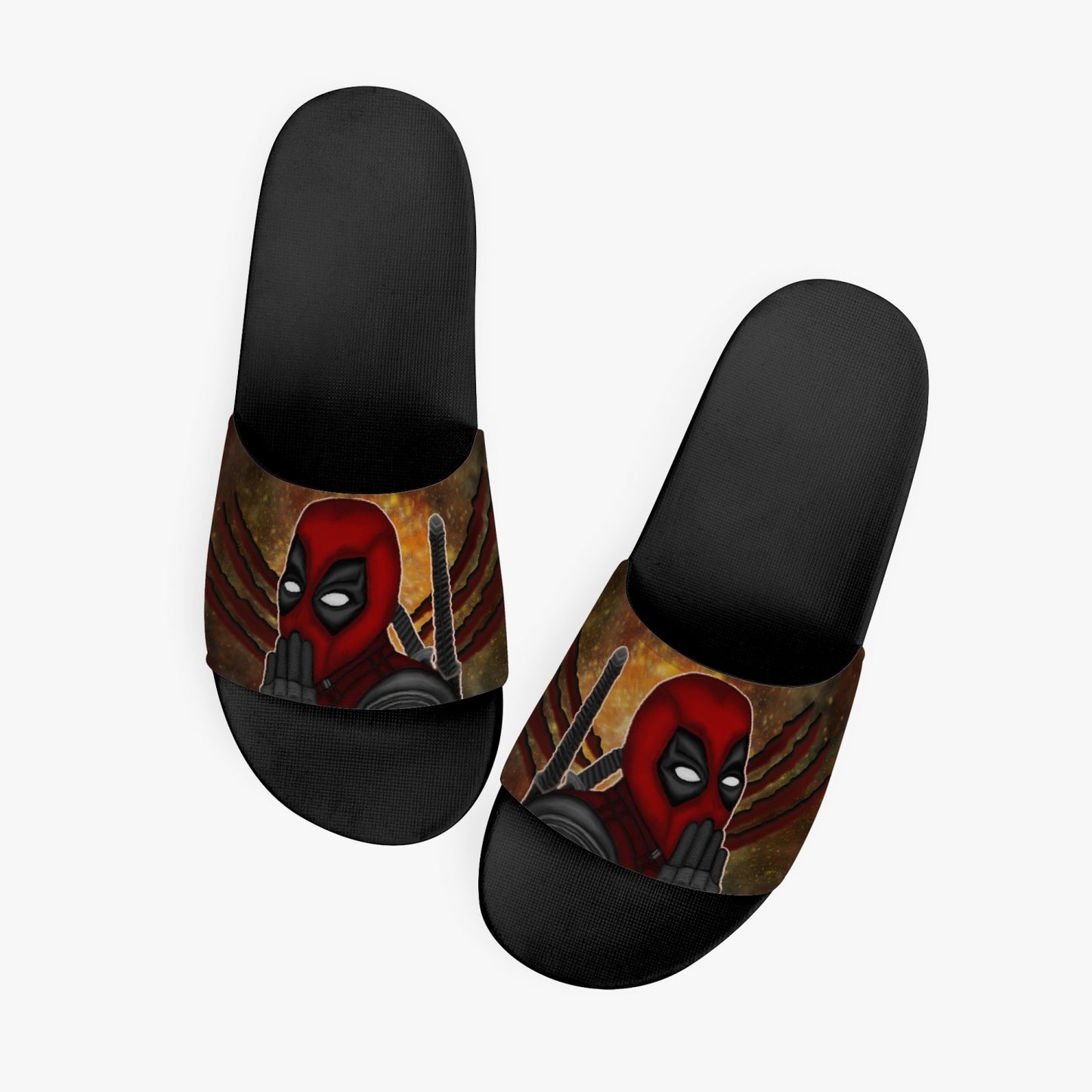 Deadpool/Wolverine Casual Sandals - Black