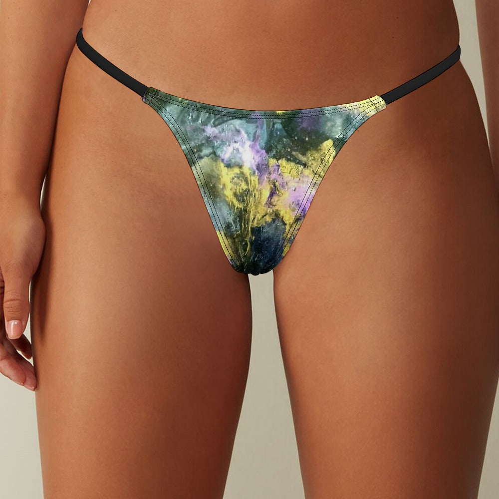 Golden Galaxy Ladies Sexy Thin Thong