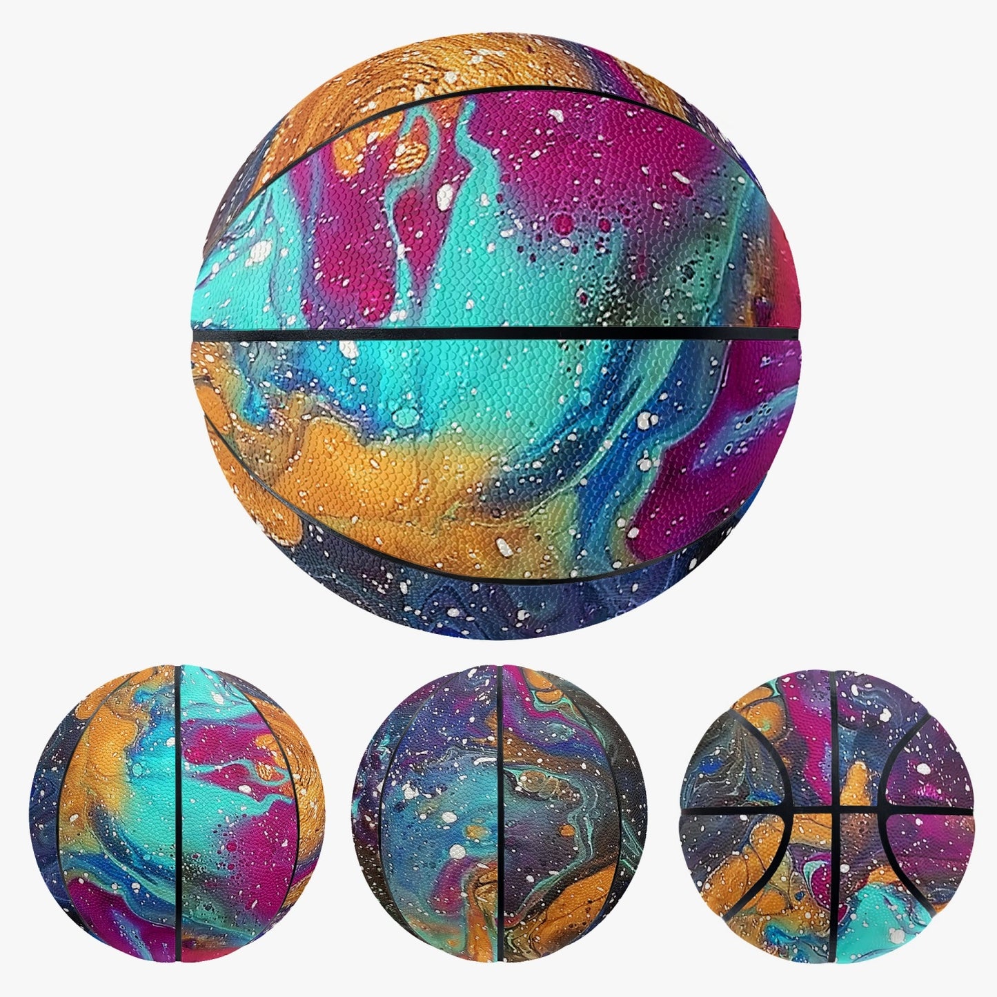 Paradise Basketball - Eight Panel Printed