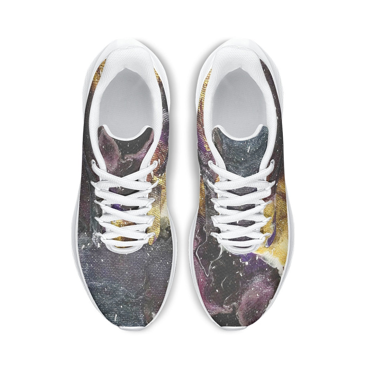 Galactic Clouds Waving Running Shoes