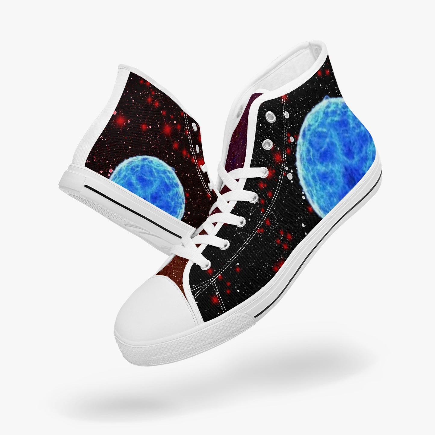 Matthews Blue Dwarf High-Top Converse Style Shoe