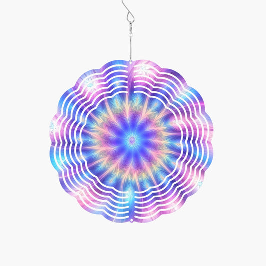 Ascension Tie-Dye Flower Wind Spinner