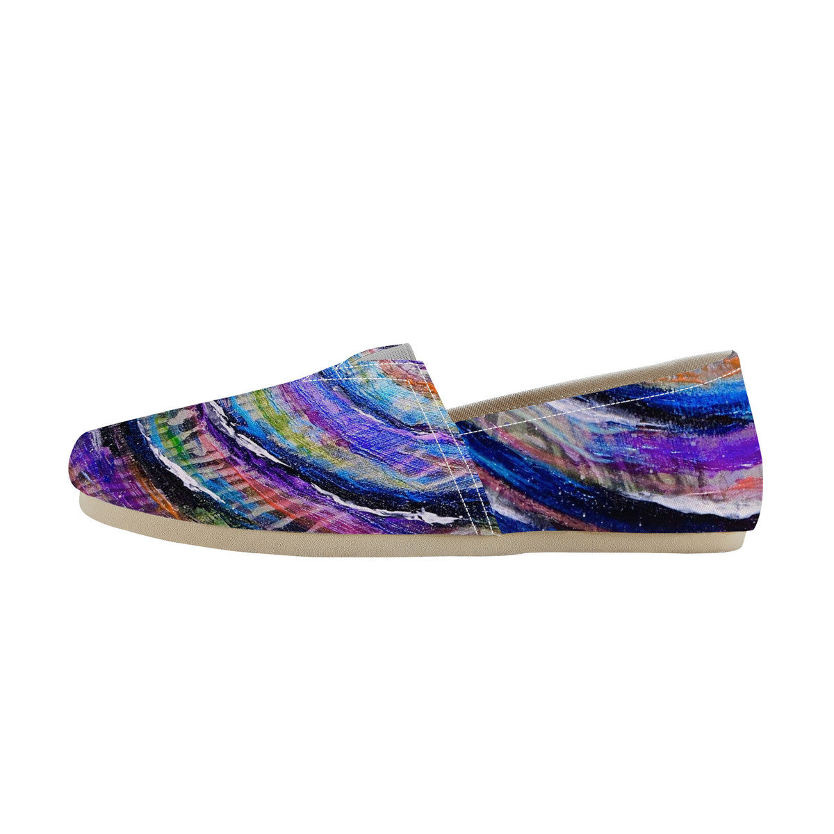 Galactic Whirlpool Canvas Flats