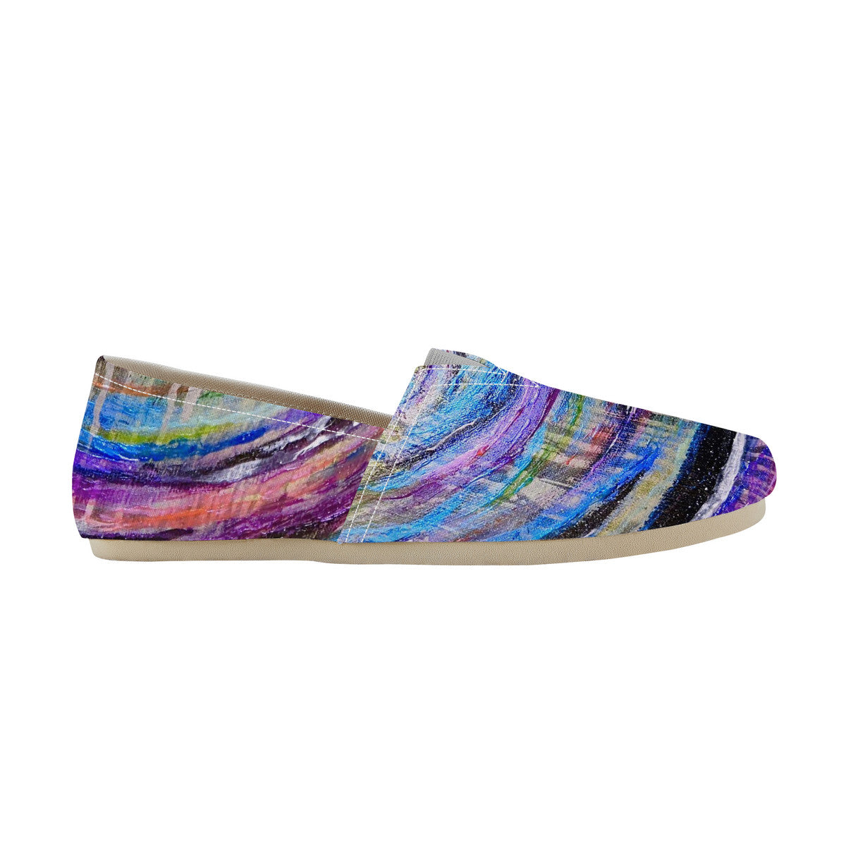 Galactic Whirlpool Canvas Flats