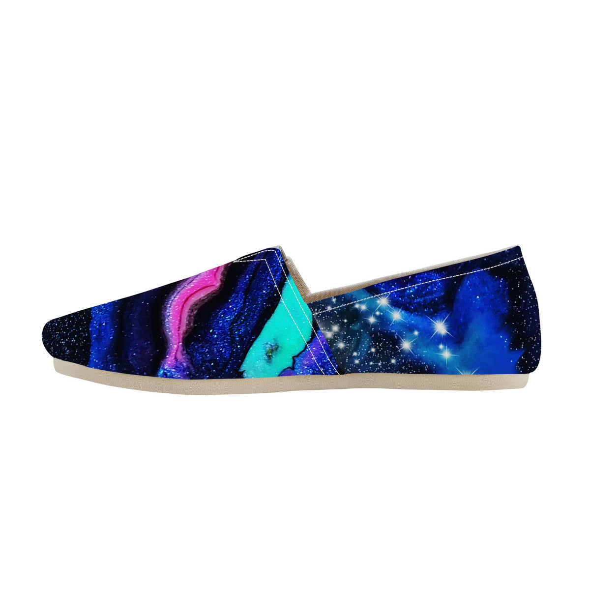 Galactic Beauty Canvas Flats