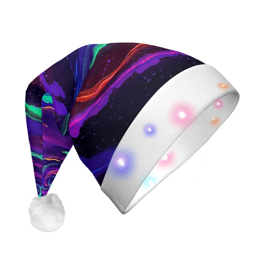 Galactic Rabbit Hole Christmas Hat