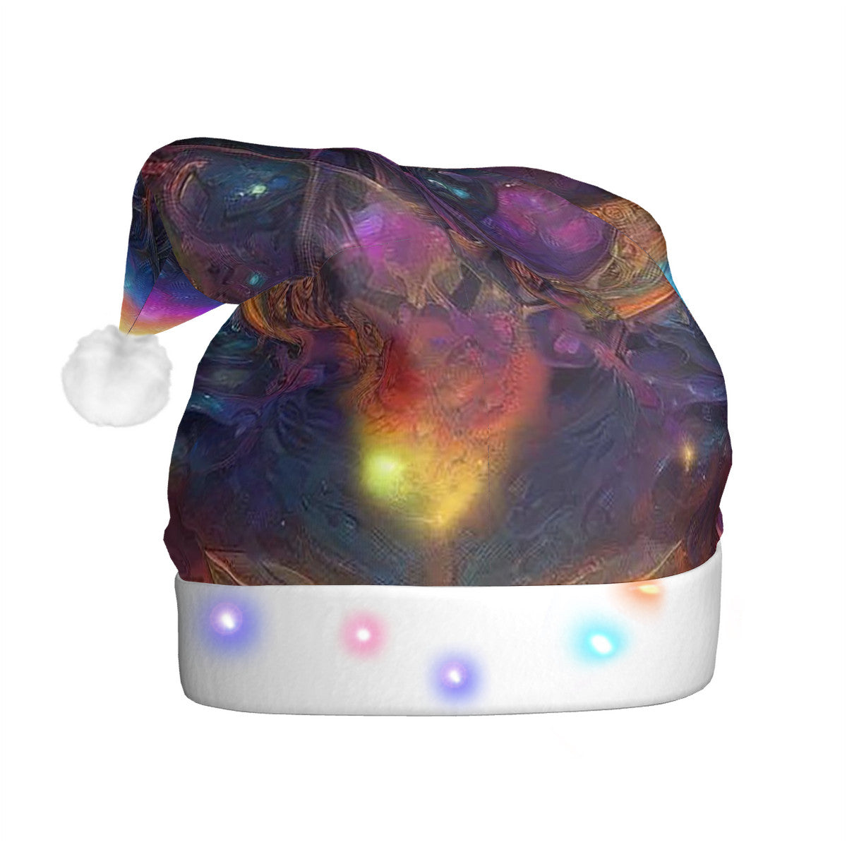 Ascension Adult Glowing Plush Christmas Hat