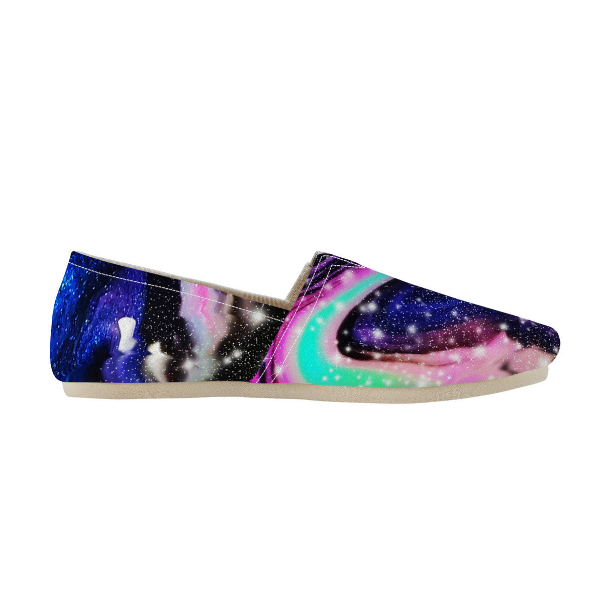 Galactic Beauty Canvas Flats