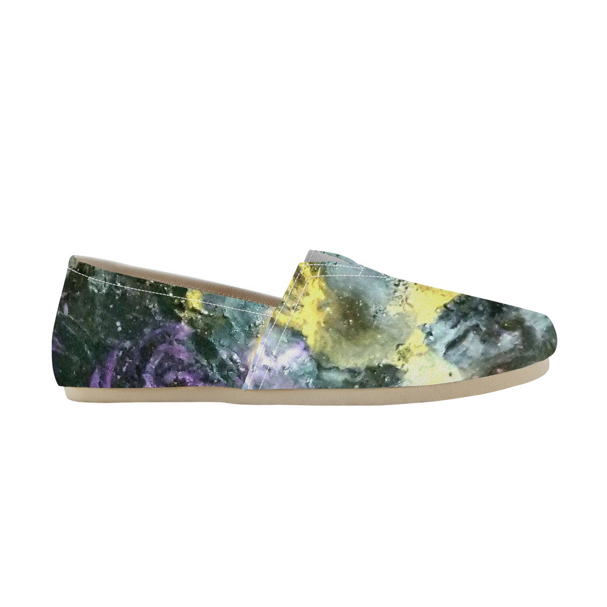 Golden Galaxy Canvas Flats