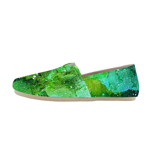 Galactic Love Canvas Flats