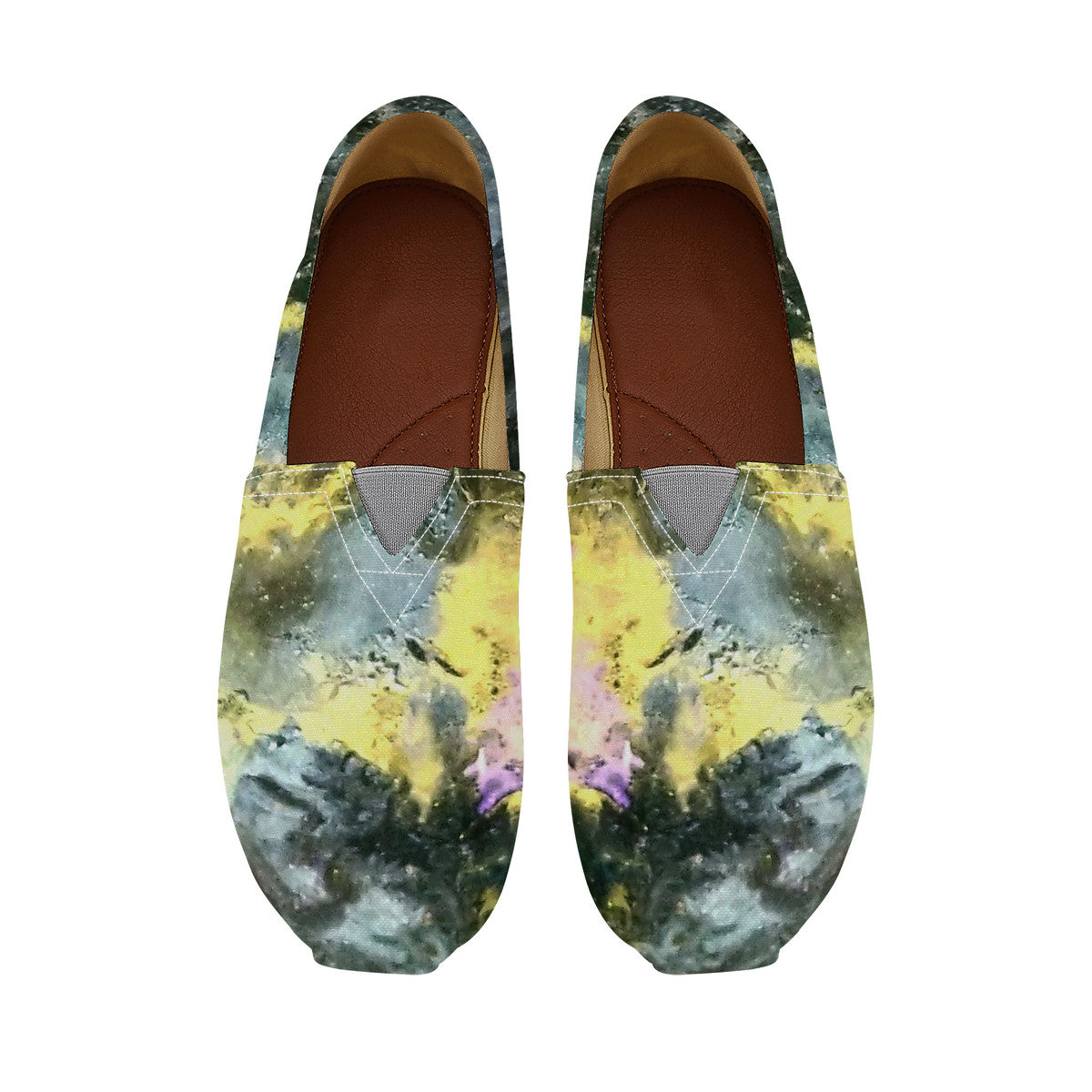 Golden Galaxy Canvas Flats