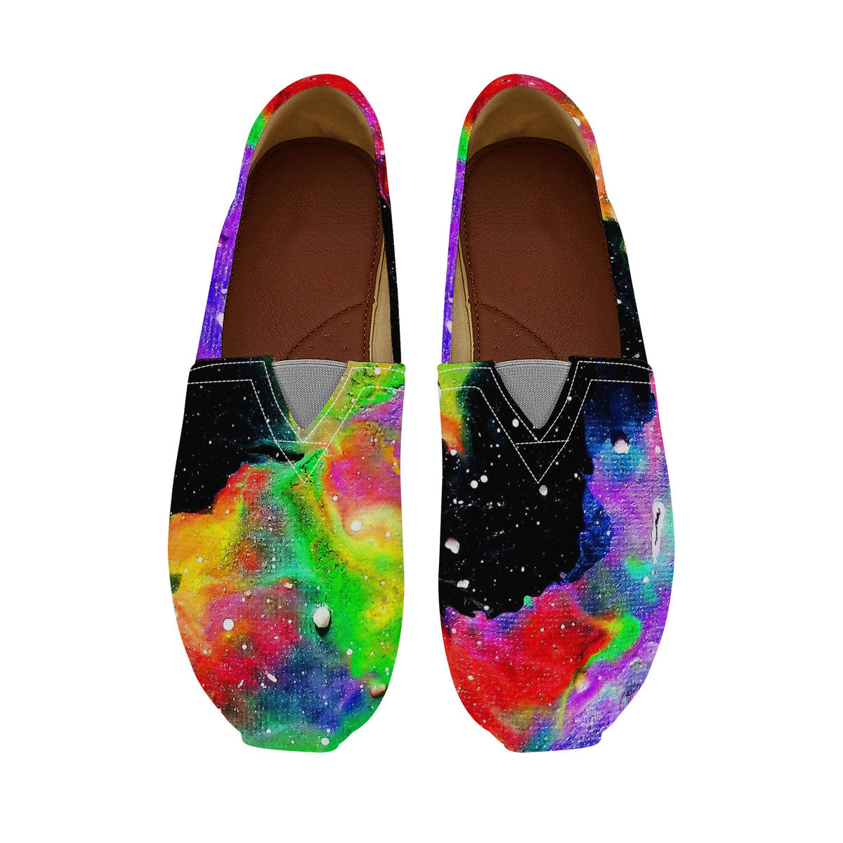 Galactic Rainbow Canvas Flats