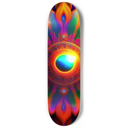 Sun-Dala 9" Custom Skateboard