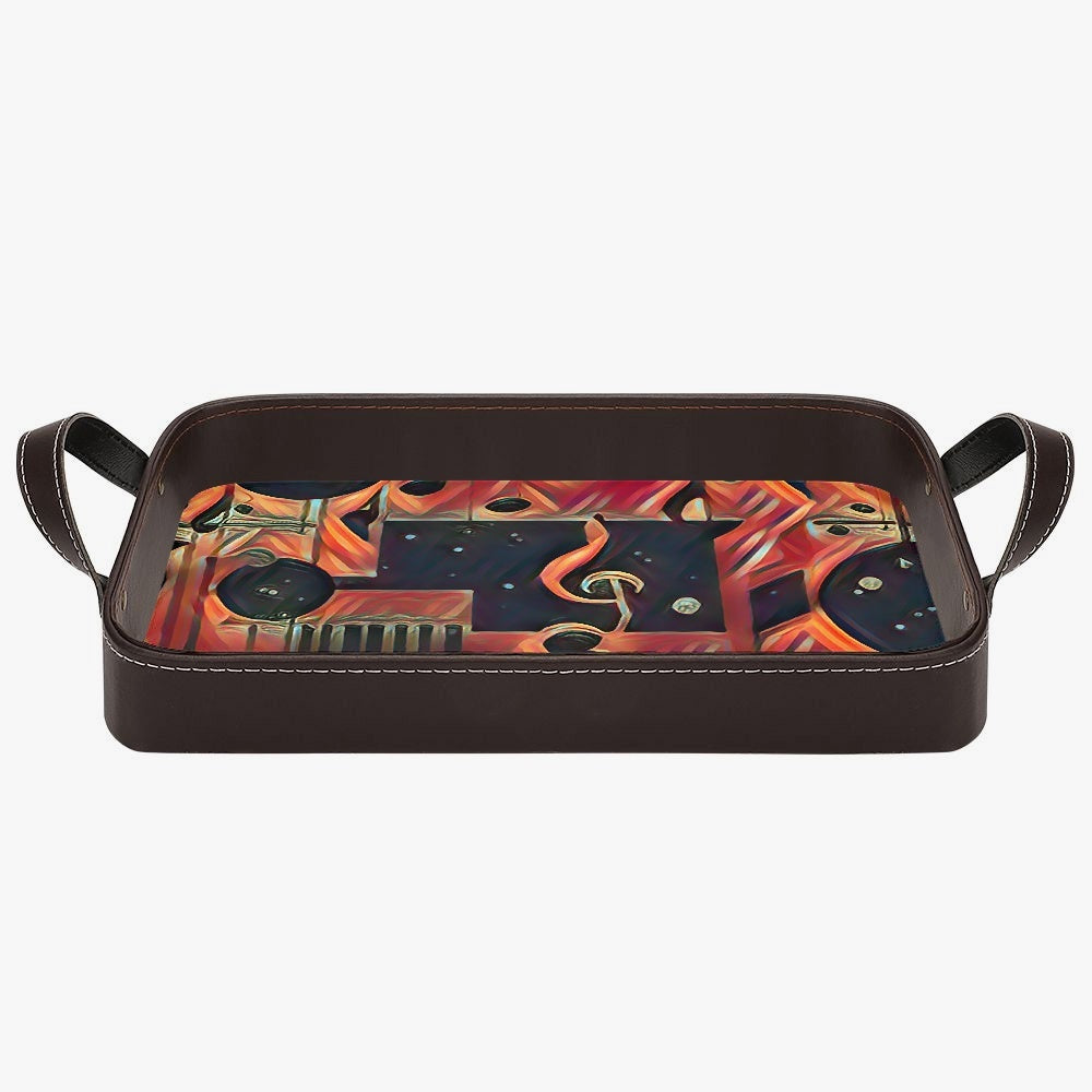 Musical Genius Leather Tray