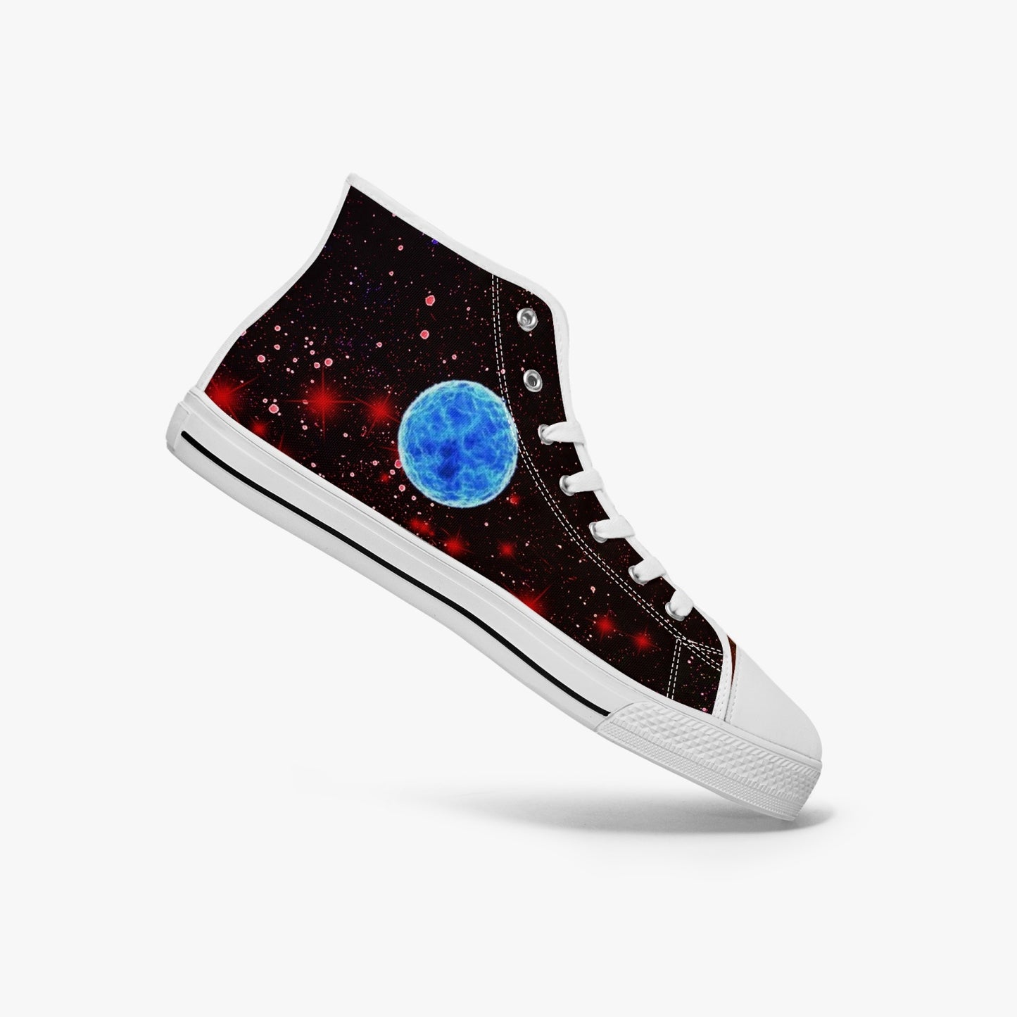 Matthews Blue Dwarf High-Top Converse Style Shoe