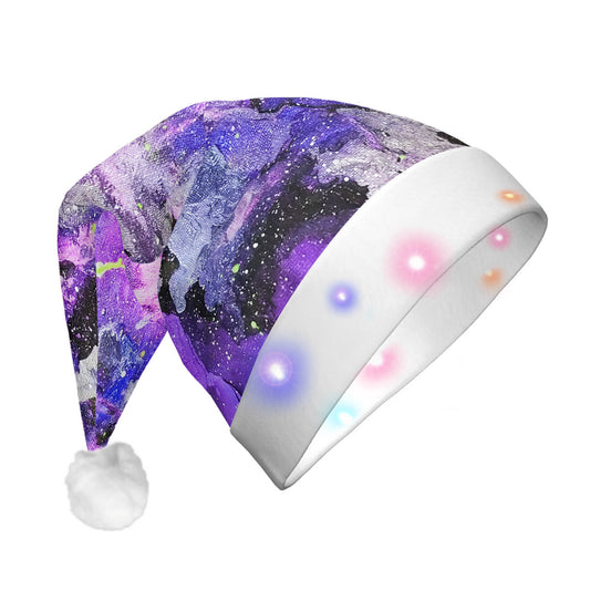 Fly High Adult Glowing Plush Christmas Hat