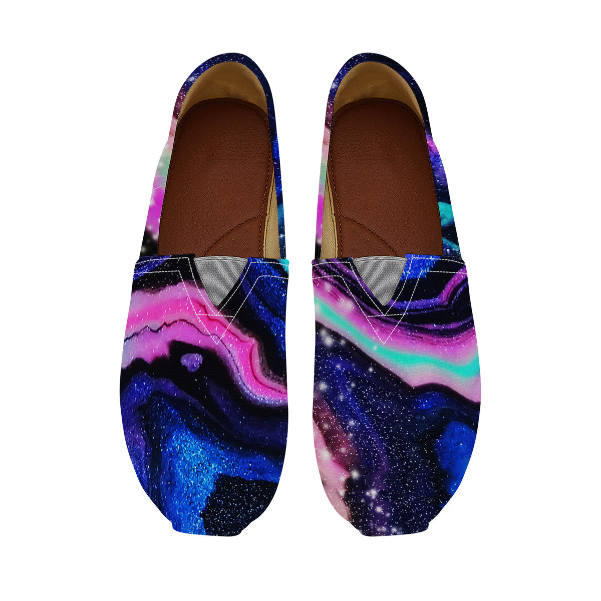 Galactic Beauty Canvas Flats