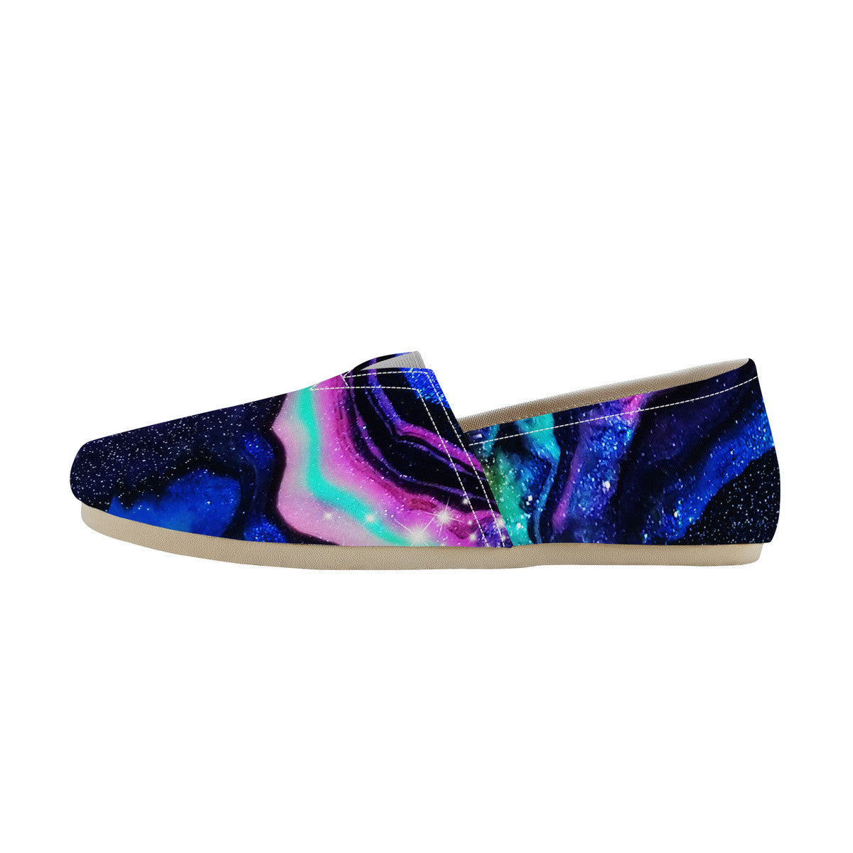 Galactic Beauty Canvas Flats