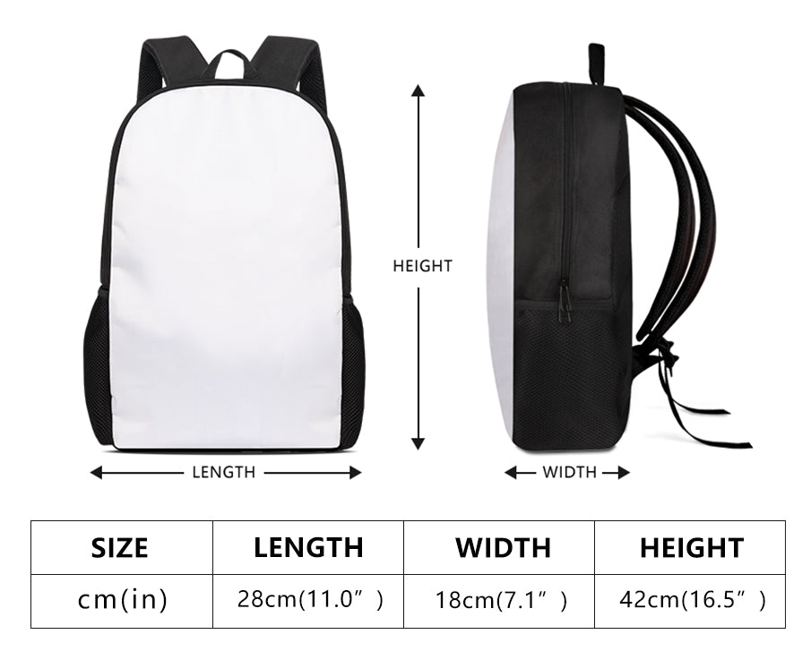 Path of Life Kids Black Chain Backpack