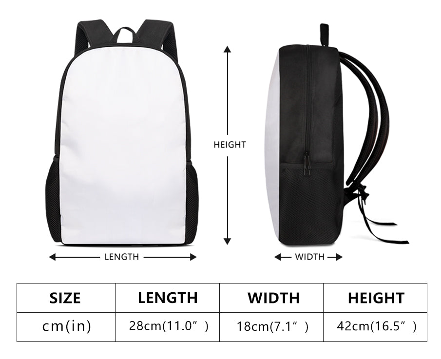 Rise from the Ashes Kids Black Chain Backpack