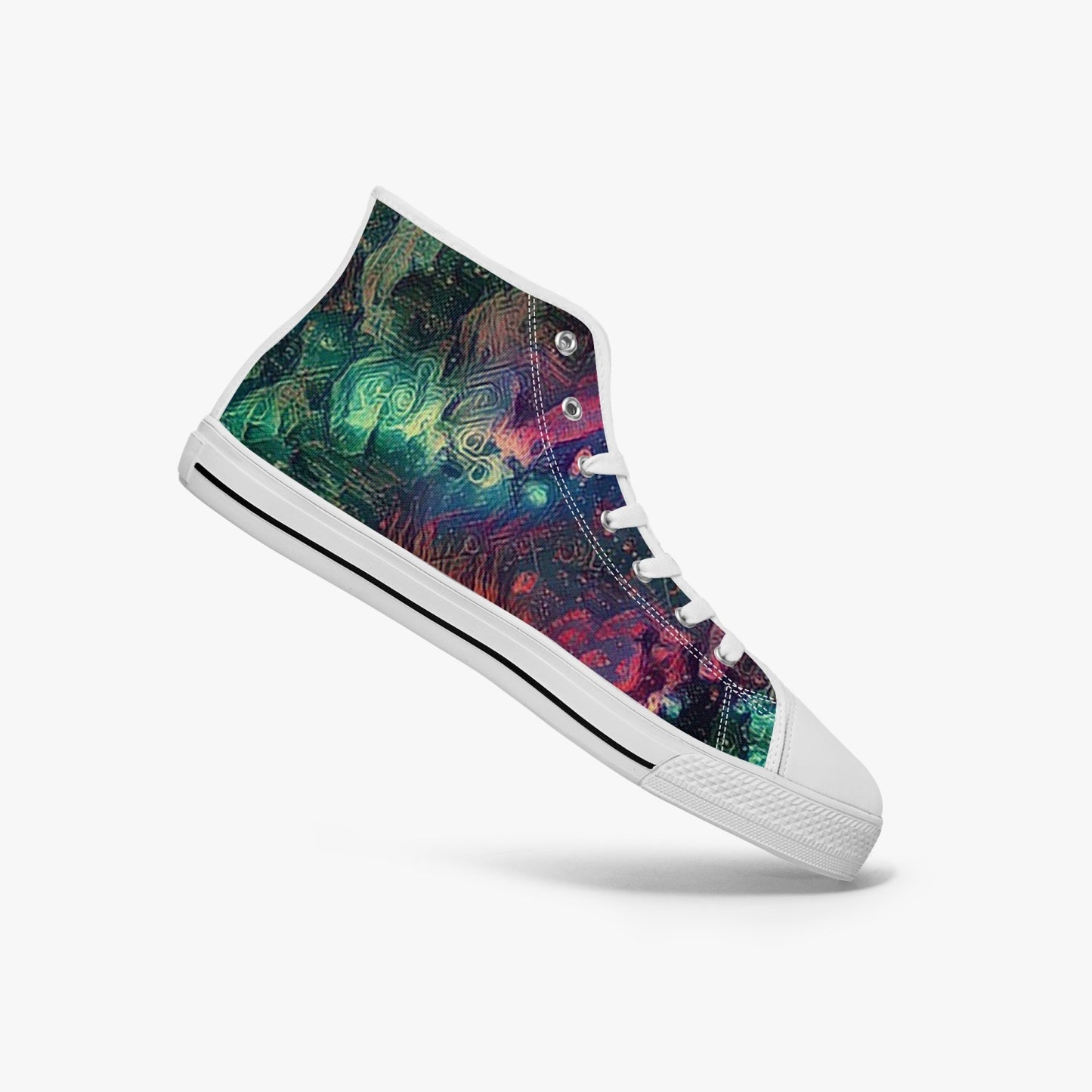 Imagined Light Adult High-Top Canvas Shoes