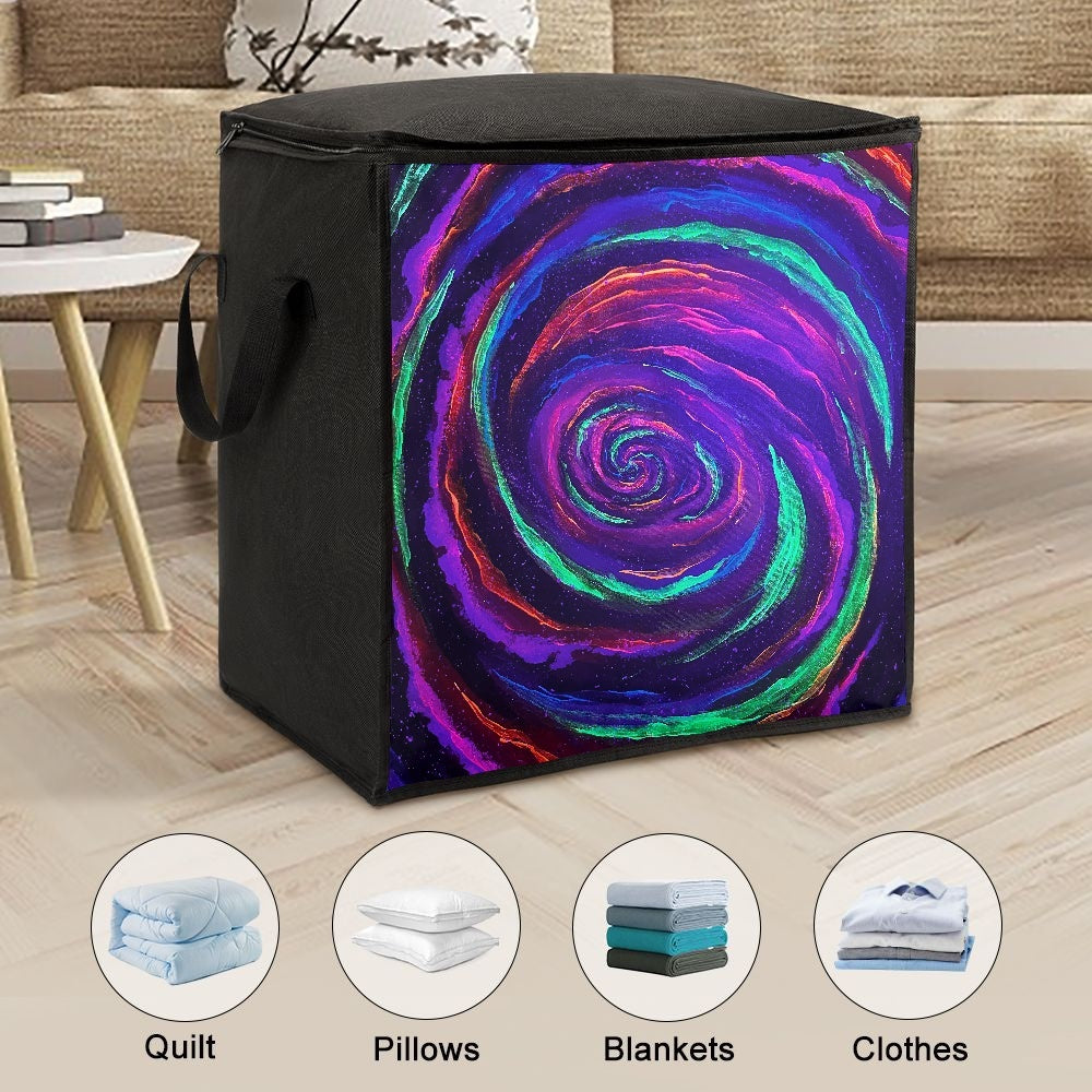 Galactic Whirlpool Storage Bag with Zipper